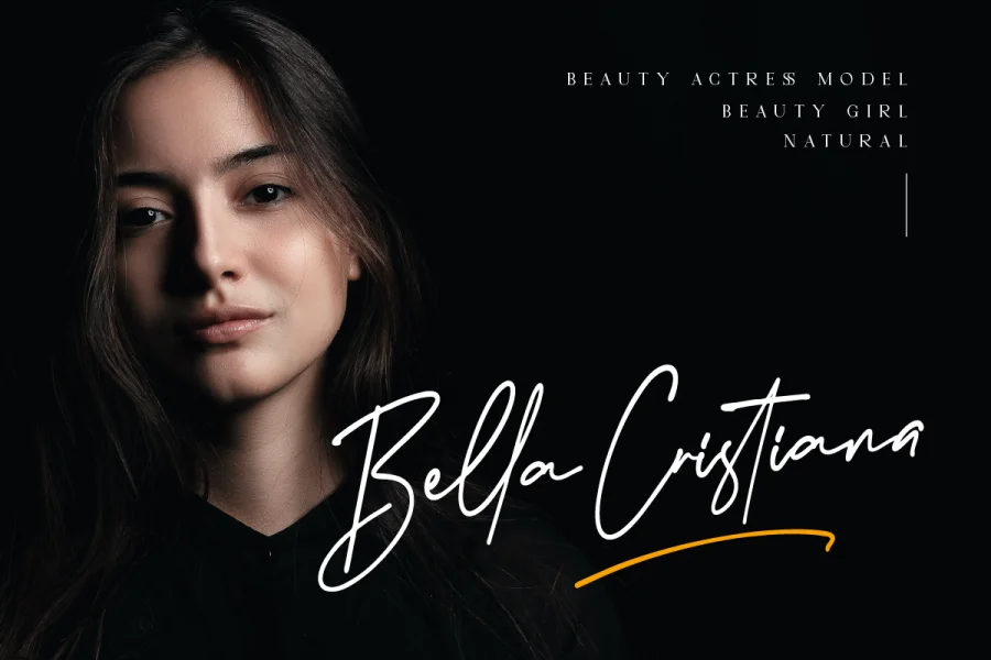 Bellarosta Font preview 5