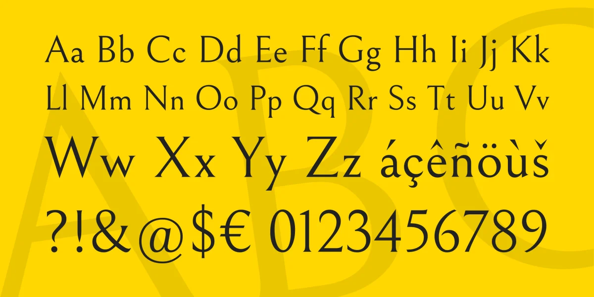 Bellefair Font preview 4