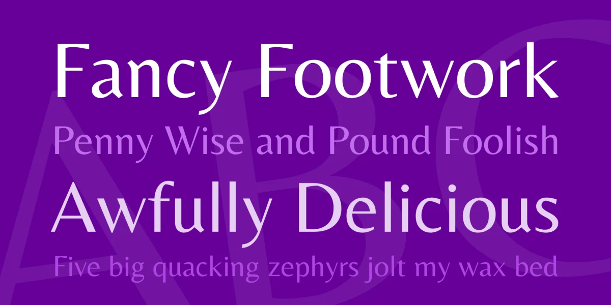 Belleza Font preview 3