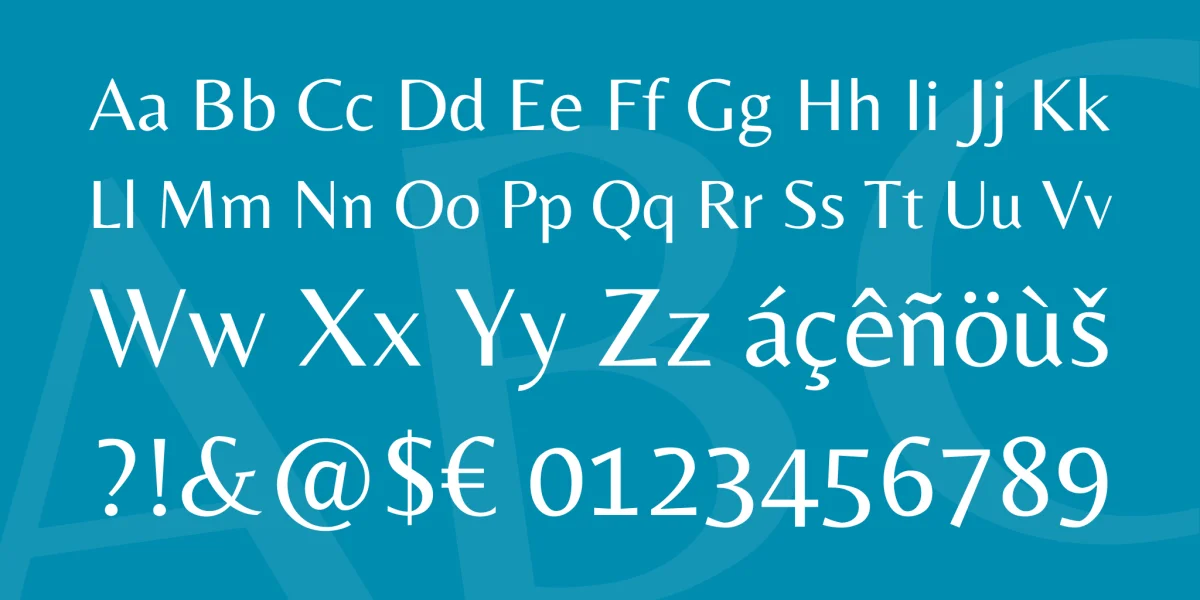 Belleza Font preview 5