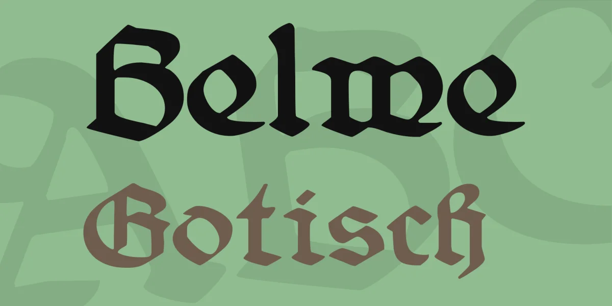 Belwe Font Family