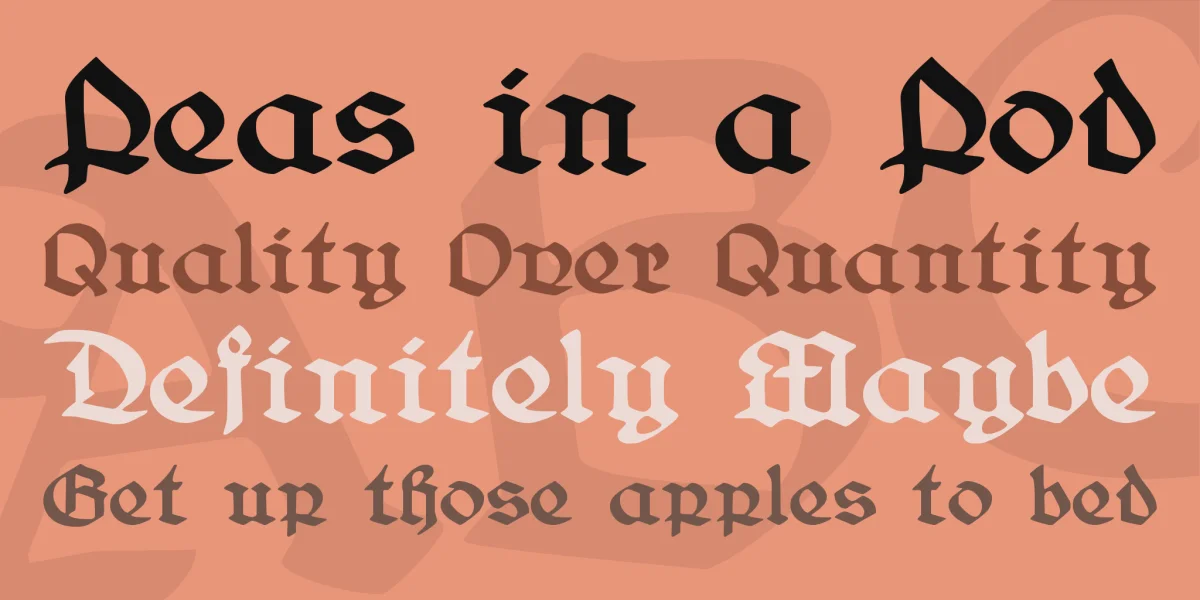 Belwe Font Family preview 2
