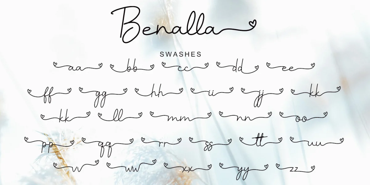 Benalla Font preview 10