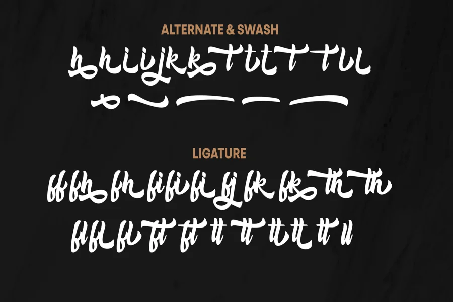 Beneth FREE Font preview 11