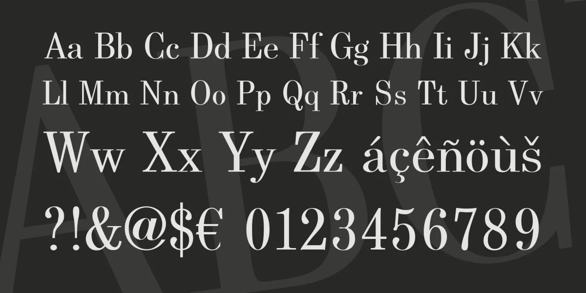 Berenis ADF Pro Font Family preview 4