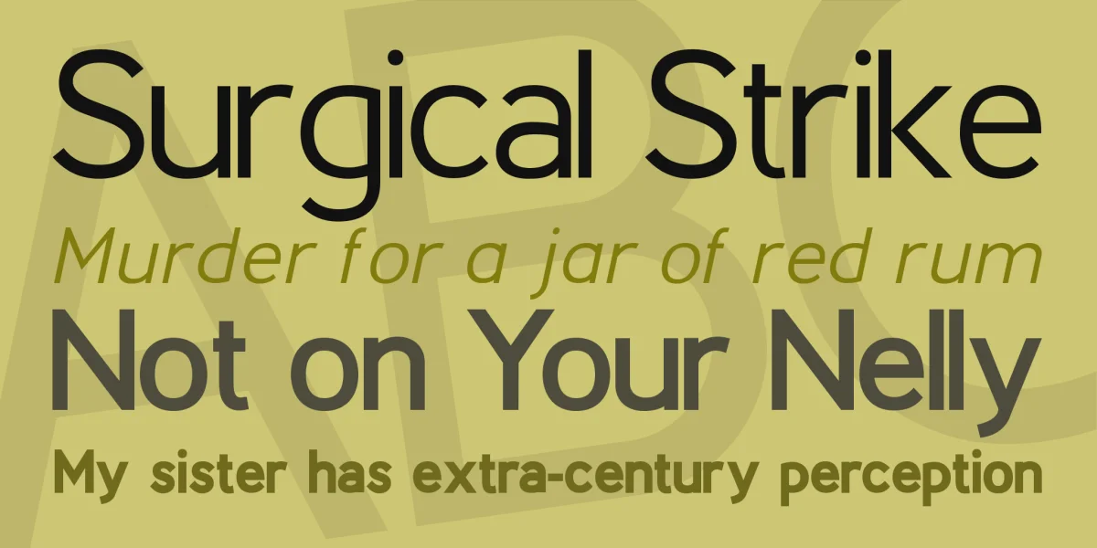Berlin Font Family preview 2