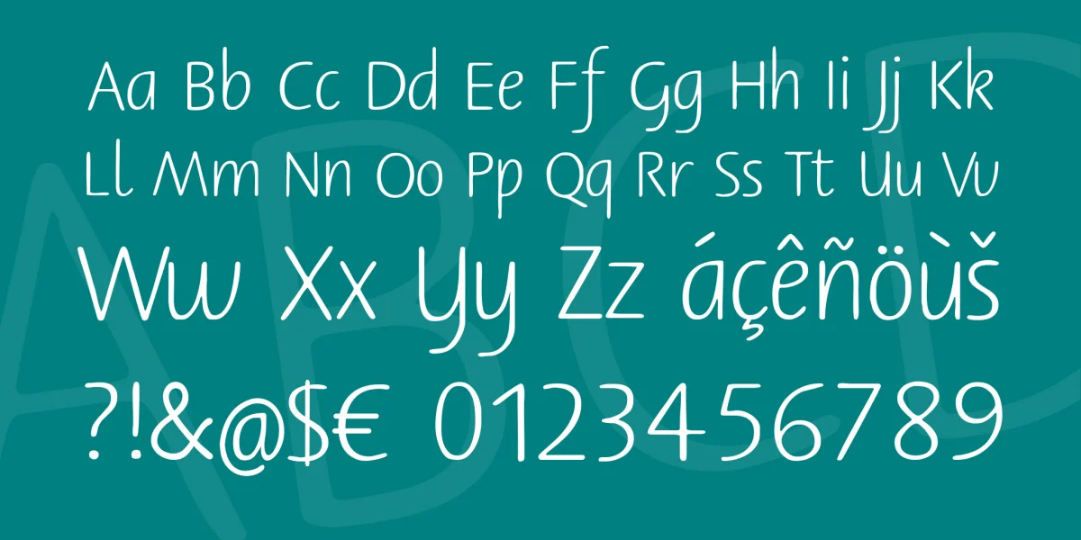 Berner Basisschrift Font Family preview 4