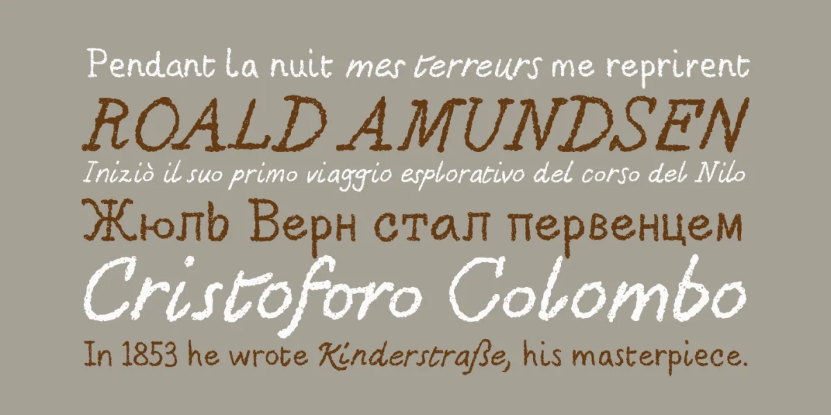 Berton Font Family preview 5