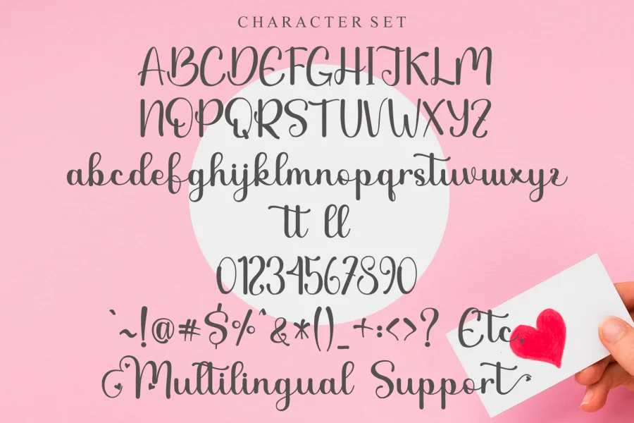 Besthie - Personal Use Font preview 9