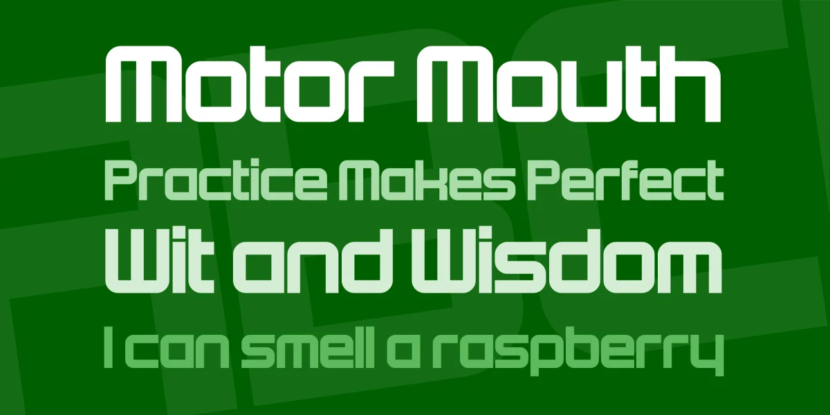 Beta Font preview 2