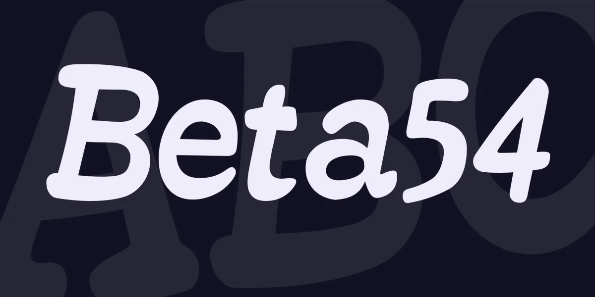 Beta54 Font
