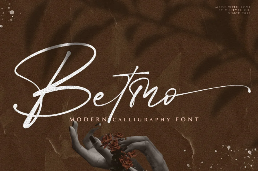 Betmo Font preview 2