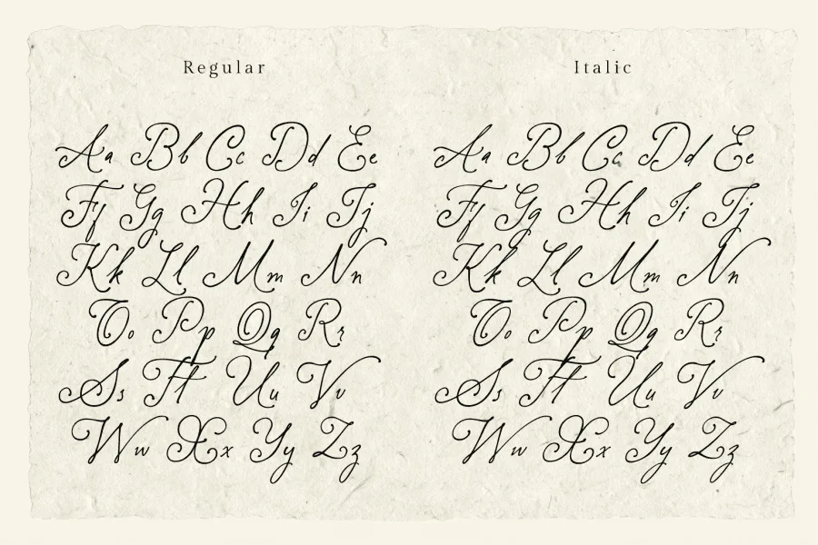 Betris & Daniel Personal Use Font Family preview 15