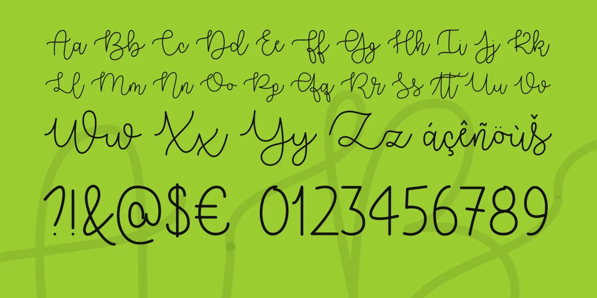 Better Together Demo Font preview 4