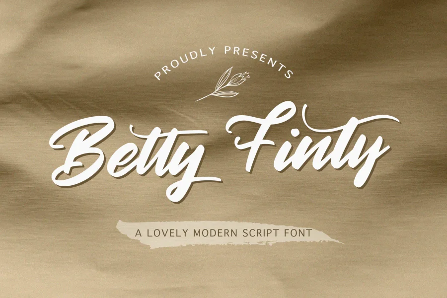 Betty Finty Font