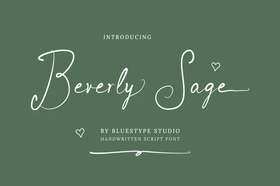 Beverly Sage Font