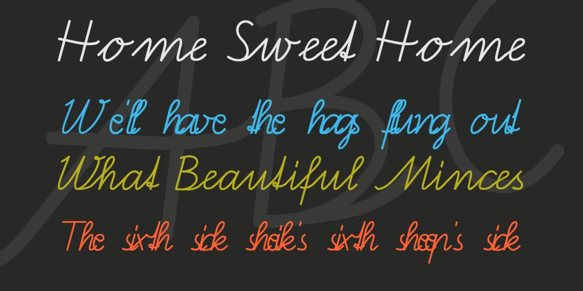 Bienchen SAS Font Family preview 2