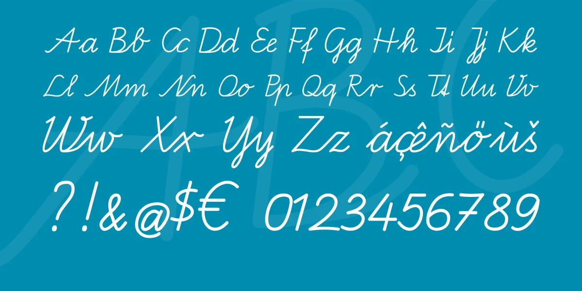 Bienchen SAS Font Family preview 4