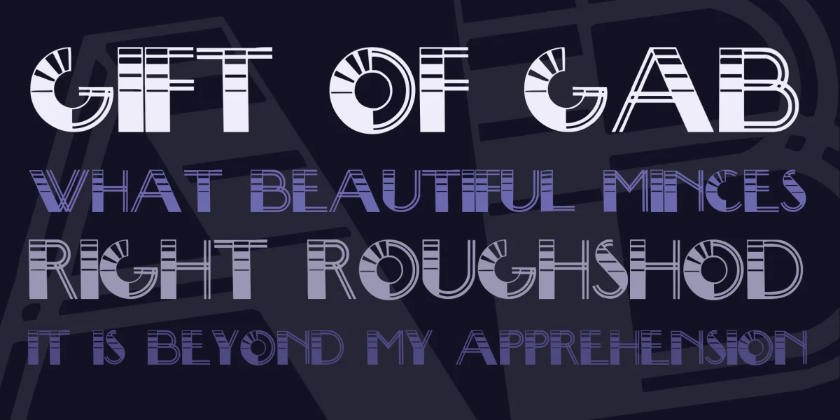 Big Lou Font preview 2