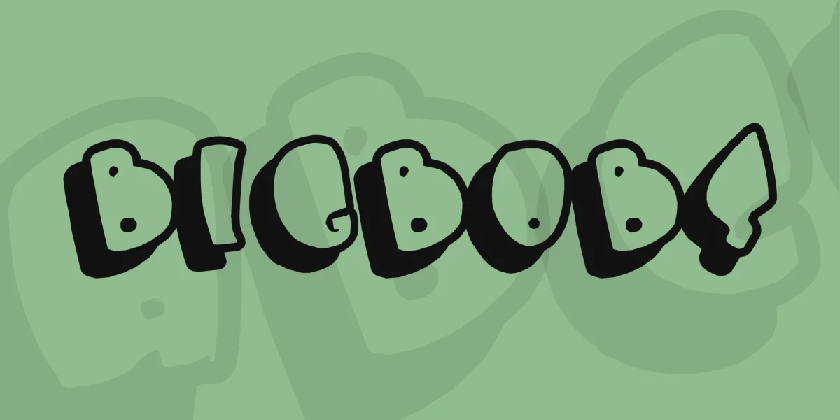 BIGBOBS Font