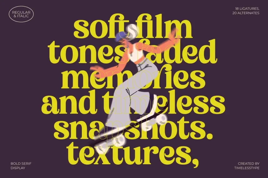 Bikers Font preview 4