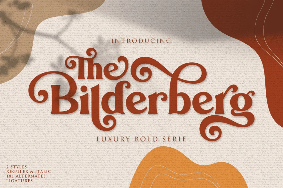 Bilderberg Font Family