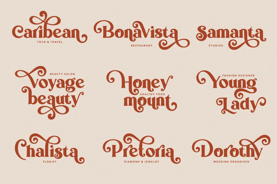 Bilderberg Font Family preview 19
