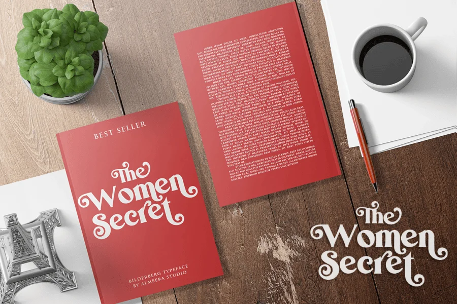 Bilderberg Font Family preview 6