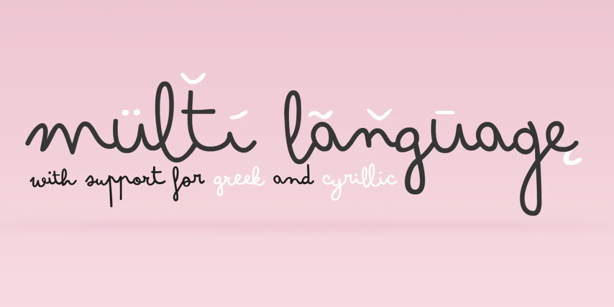 Bimbo Font Family preview 6