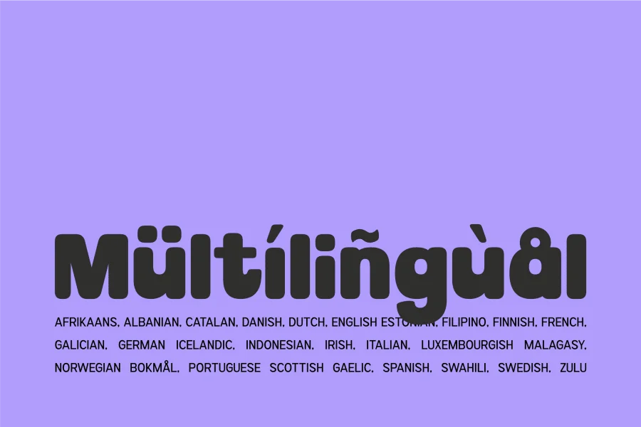 Bingbam Demo Font preview 3