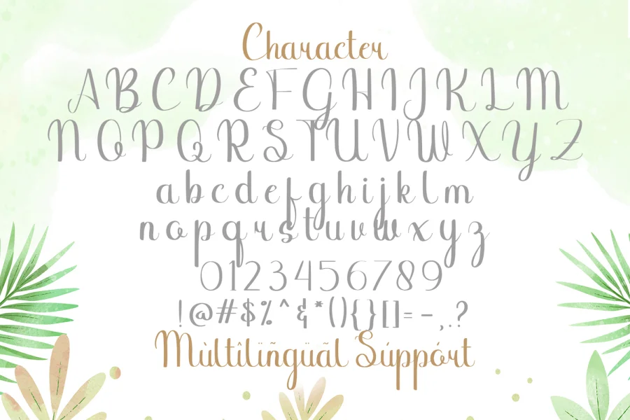 Binttang Selfianto Font preview 14