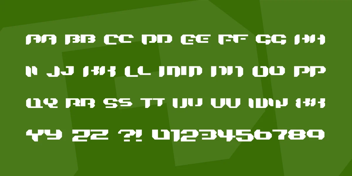 Bionic Kid Font Family preview 2