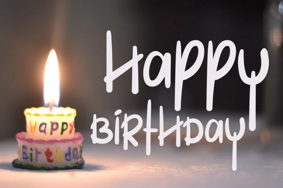 Birthday Ballon Font preview 3