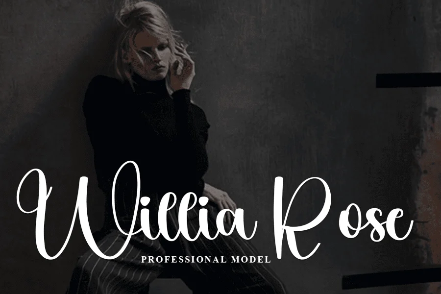 Birthday Magnolia Font preview 2