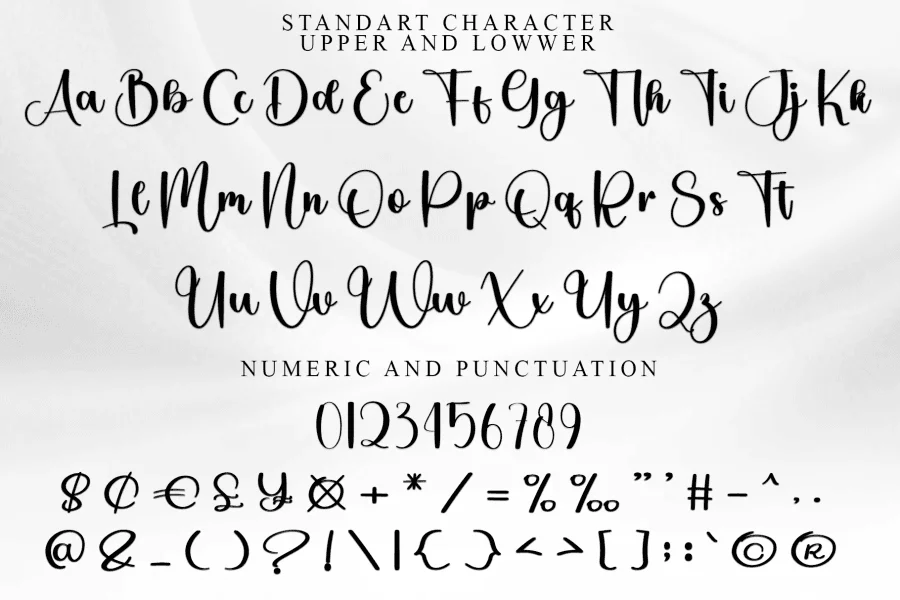 Birthday Magnolia Font preview 5