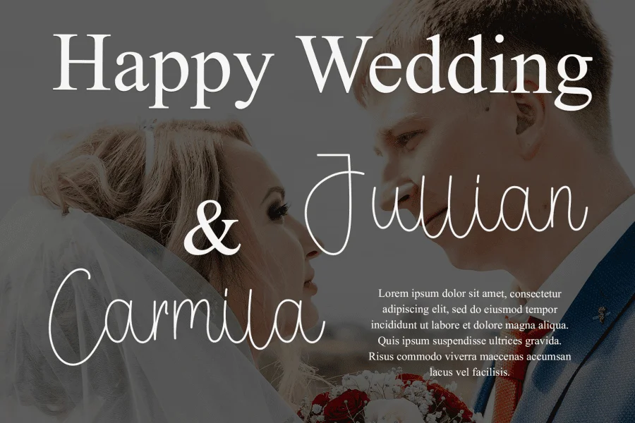 BirthdayThanksgiving Font preview 3