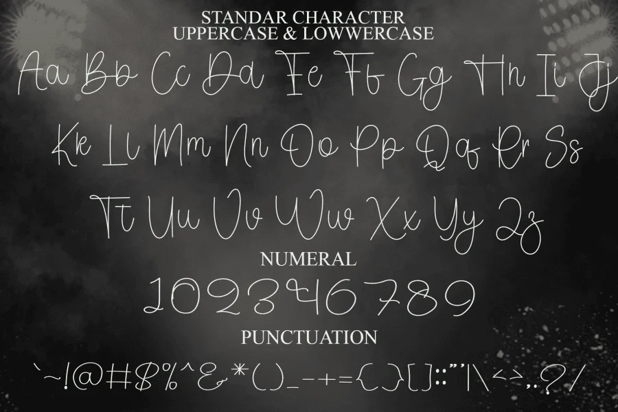BirthdayThanksgiving Font preview 6
