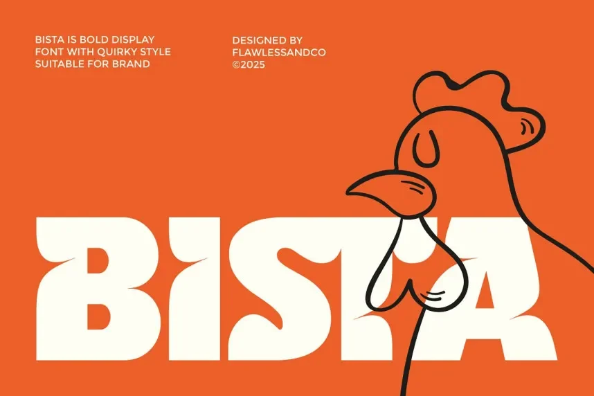 Bista Font preview 2