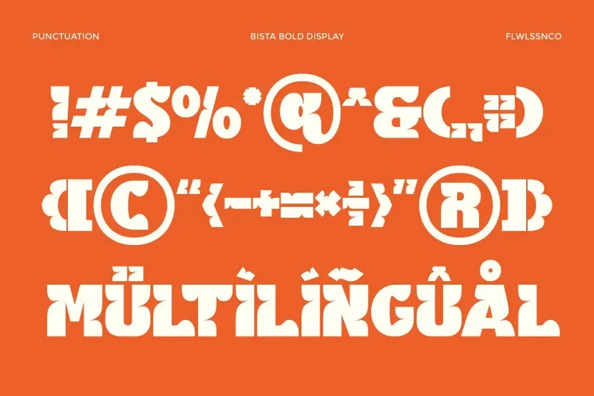 Bista Font preview 3