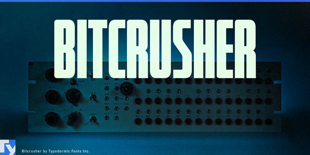 Bitcrusher Font
