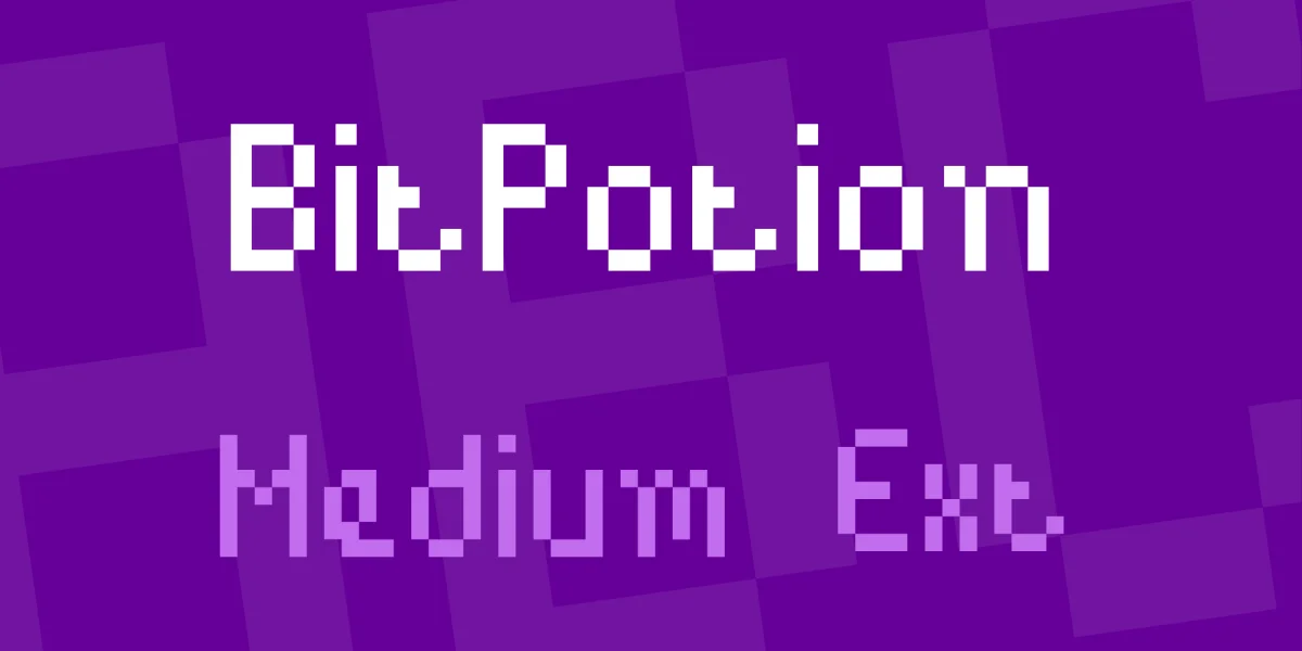 BitPotion Font Family