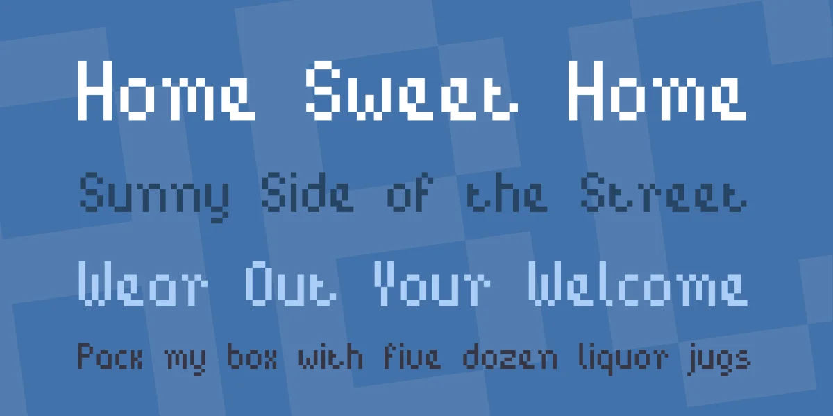 BitPotion Font Family preview 2