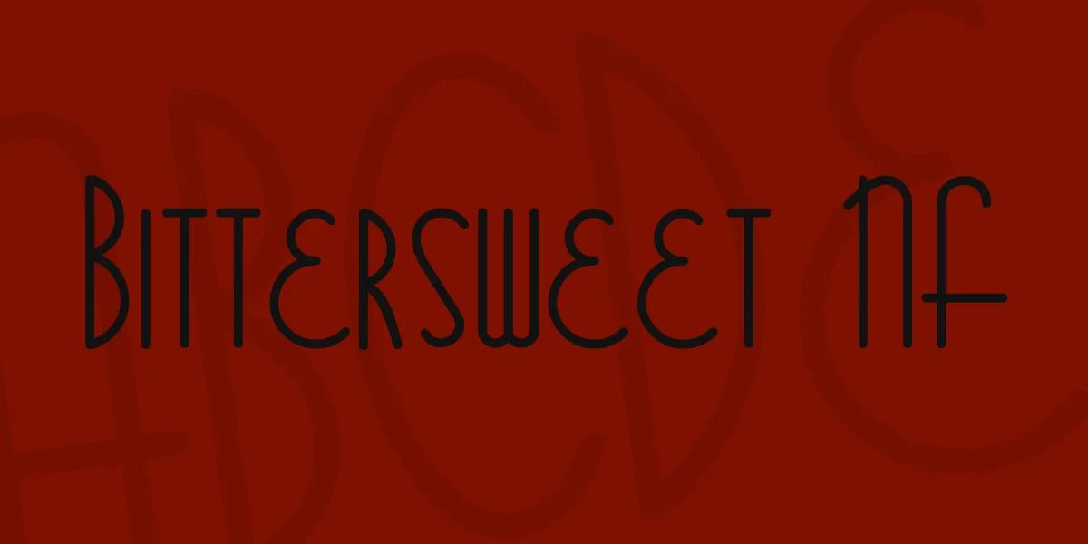 Bittersweet NF Font