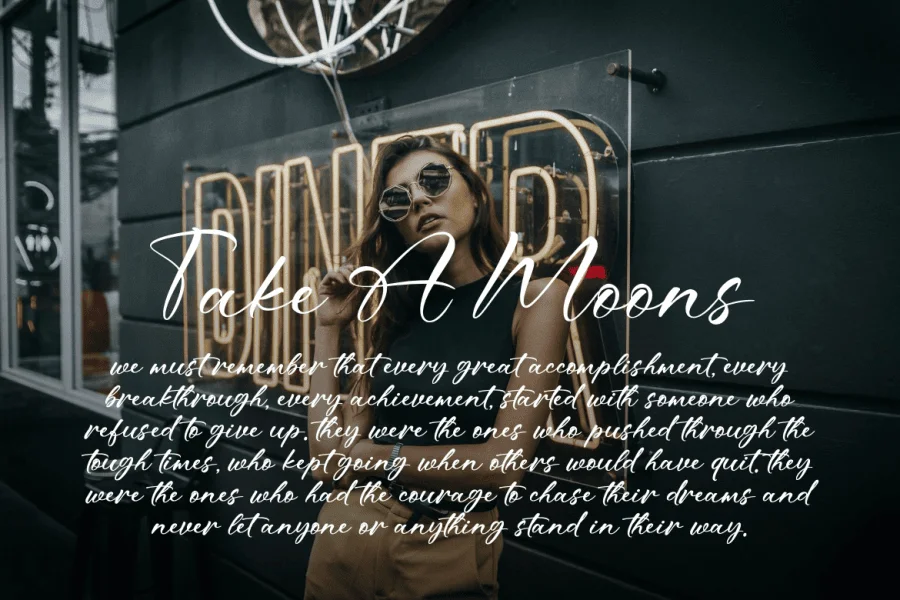 Bitteva Script Font preview 15