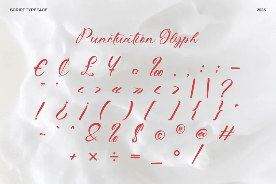 Bitteva Script Font preview 4