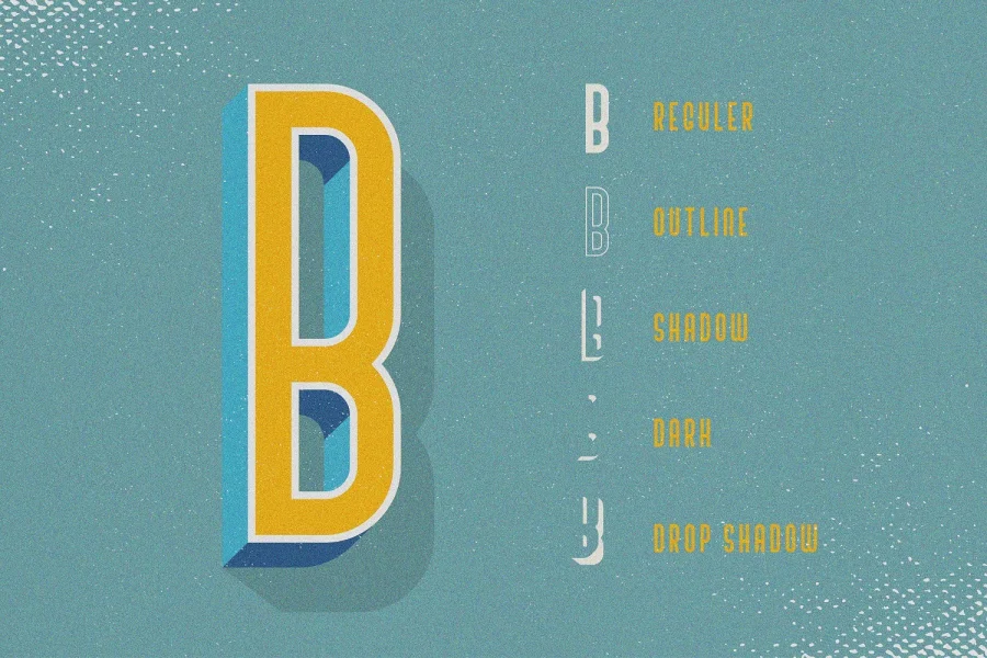 Bivoac Font Family preview 2