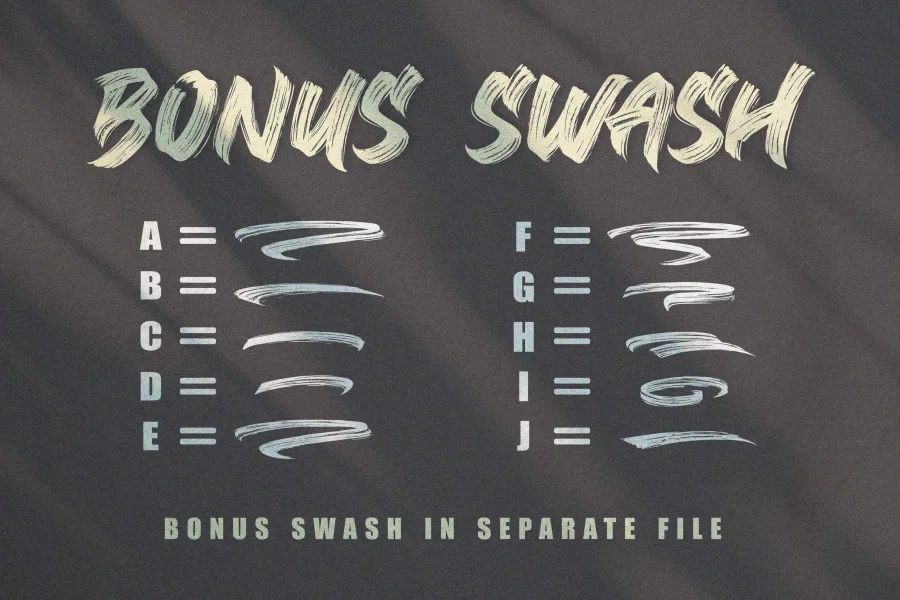 Black Bruno Font preview 11