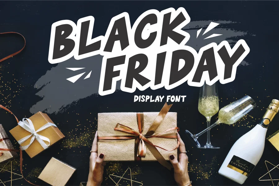 BLACK FRIDAY Font