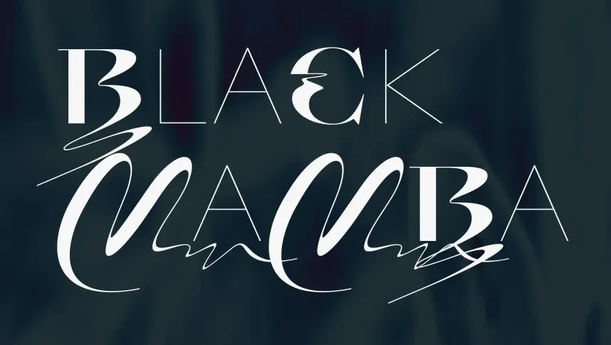 Black Mamba Font preview 2