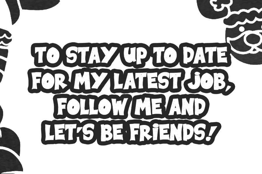 Black Note Font preview 8